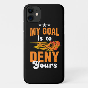 My Goal Is To Deny Yours Lacrosse Case-Mate iPhone Case