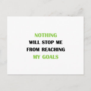 My Goals Postcard
