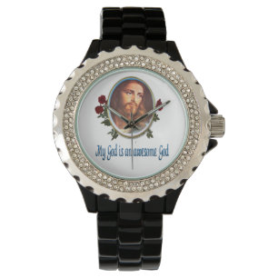 My God is a awesome God Bible verse Watch