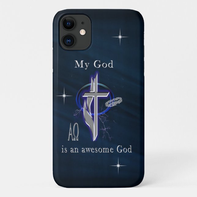 My God is an Awesome God Case-Mate iPhone Case (Back)