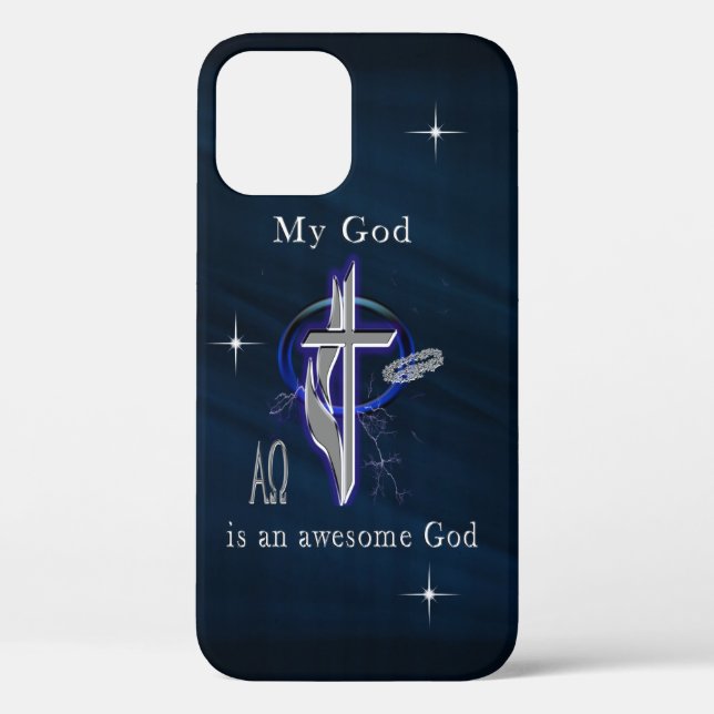My God is an Awesome God Case-Mate iPhone Case (Back)