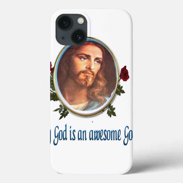 My God is an awesome god gifts Case-Mate iPhone Case (Back)
