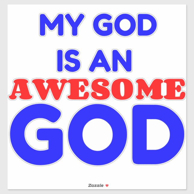 MY GOD IS  AWESOME (Sheet)
