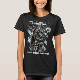 My God Is Stronger Than Behcet's Disease Awareness T-Shirt