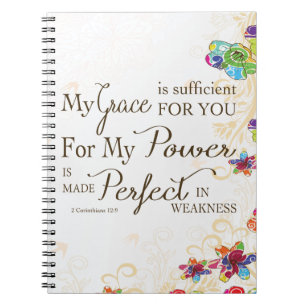 My Grace is Sufficient Notebook