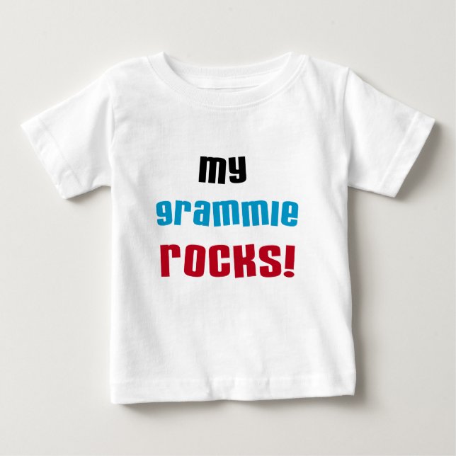 My Grammie Rocks T shirts and Gifts (Front)