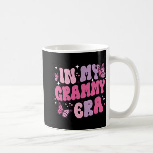 My Grammy Era Funny Butterfly Groovy Retro Mothers Coffee Mug