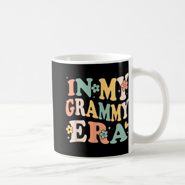 My Grammy Era Funny Sarcastic Groovy Retro Mothers Coffee Mug (Right)