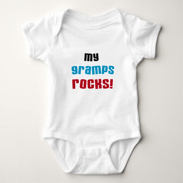 My Gramps Rocks T-shirts and Gifts (Front)