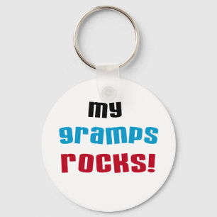 My Gramps Rocks T-shirts and Gifts Key Ring