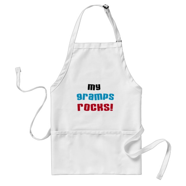 My Gramps Rocks T-shirts and Gifts Standard Apron (Front)