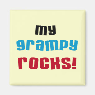 My Grampy Rocks T shirts and Gifts Magnet