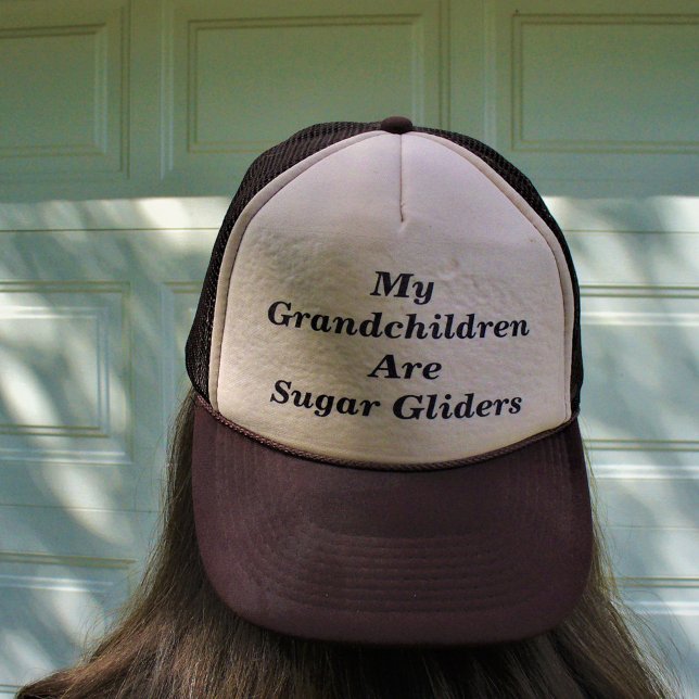 My Grandchildren Are Sugar Gliders Trucker Hat (My Grandchildren Are Sugar Gliders Trucker Hat)