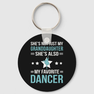 My Granddaughter Dance Grandpa Of A Dancer Grandfa Key Ring