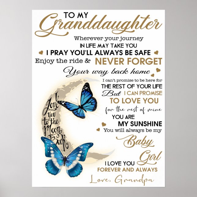 My Granddaughter Poster (Front)