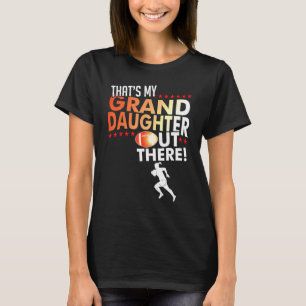 My Granddaughter Rugby Grandpa Grandma T-Shirt