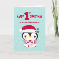 My Granddaughter's First Christmas with Penguin