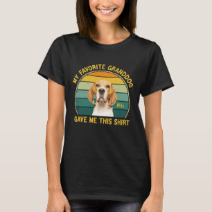 My Granddog Gave Me This Shirt,Funny Dog Lover Gif T-Shirt