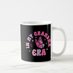 My Grandma Era Funny Butterfly Groovy Retro Mother Coffee Mug