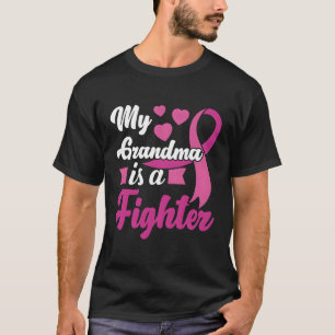 My Grandma Is A Fighter Breast Cancer Support T-Shirt