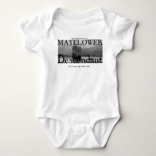 My Grandma is a Mayflower Descendant Baby Bodysuit