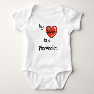 My Grandma is a Pharmacist Baby Bodysuit