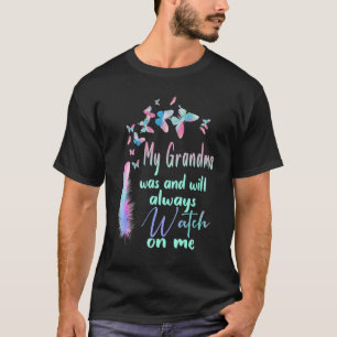 My Grandma Is My Guardian Angel In Heaven Lost Gra T-Shirt
