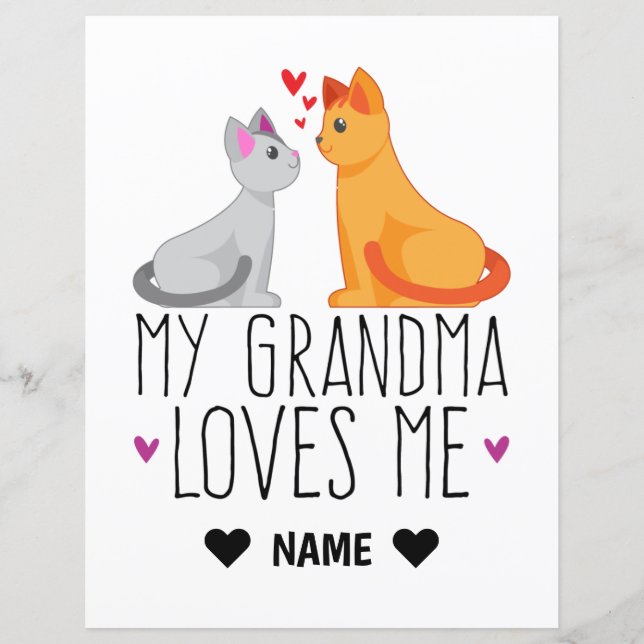 My Grandma Loves Me (Front)