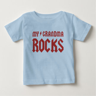 My Grandma Rocks Baby T-Shirt
