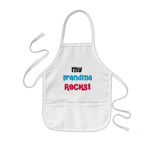 My Grandma Rocks T-shirts and Gifts Kids Apron