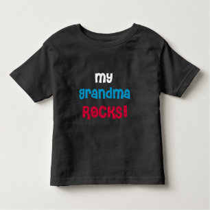 My Grandma Rocks Toddler T-Shirt