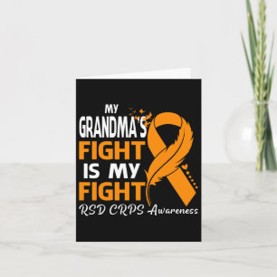 My Grandma's Fight Is My Fight Rsd Crps Awareness  Card