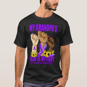 My Grandpa's Fight Is My Fight Rett Syndrome Aware T-Shirt