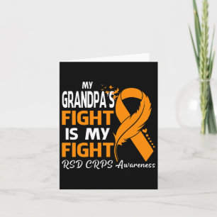 My Grandpa's Fight Is My Fight Rsd Crps Awareness Card