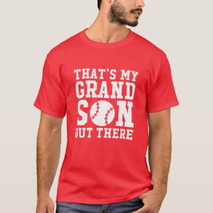My Grandson Cute Grandparents Grandma Grandpa T-Shirt