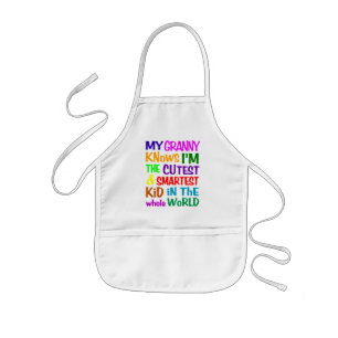 My Granny Knows apron