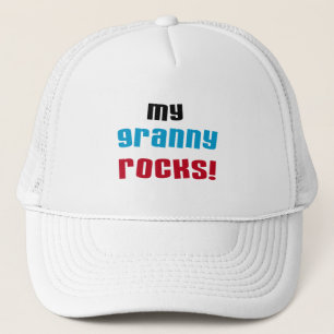 My Granny Rocks T shirts and Gifts Trucker Hat