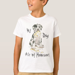 My Great Dane Ate My Homework T-Shirt