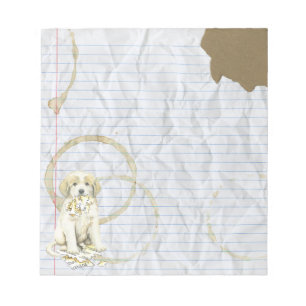 My Great Pyrenees Ate My Lesson Plan Notepad