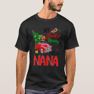 My Greatest Blessing Call Me Nana Grammy Christmas T-Shirt