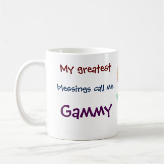 My Greatest Blessings Call Me Gammy Coffee Mug