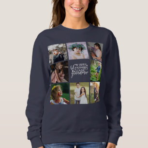 My Greatest Blessings Call Me Grandma Photo T-Shir Sweatshirt