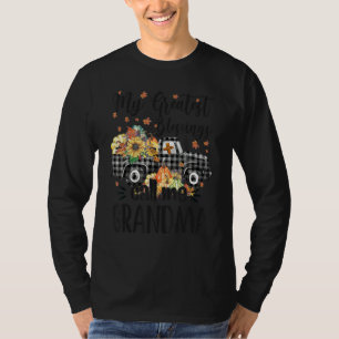 My Greatest Blessings Call Me Grandma Truck Pumpki T-Shirt