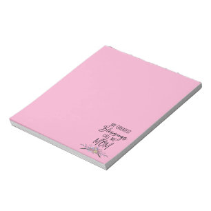 My Greatest Blessings Call Me Mom Notepad