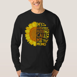 My Greatest Blessings Call Me Momo   Mother s Day T-Shirt