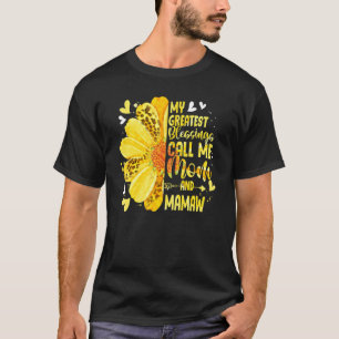 My Greatest Blessings Call Me Mum And Mamaw Mother T-Shirt