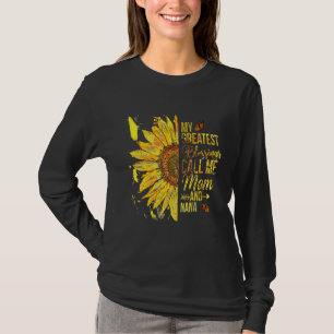 My Greatest Blessings Call Me Mum And Nana Happy M T-Shirt