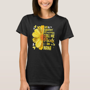 My Greatest Blessings Call Me Mum And Nana Mothers T-Shirt