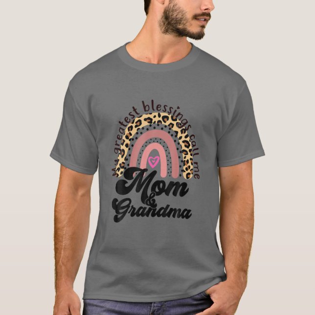 My Greatest Blessings Call Me Mum T-Shirt (Front)