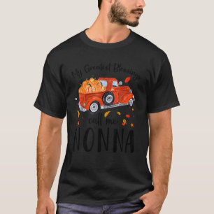 My Greatest Blessings Call Me Nonna Pumpkin Truck T-Shirt